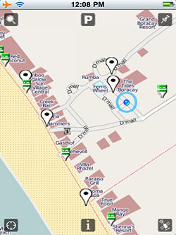 Navigate Around Boracay With Your Iphone Using Wikimap