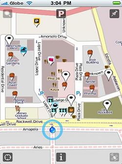 Navigate Around Rockwell Center With Your Iphone Using Wikimap