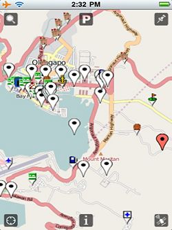Navigate SBFZ using your Iphone with Wikimap